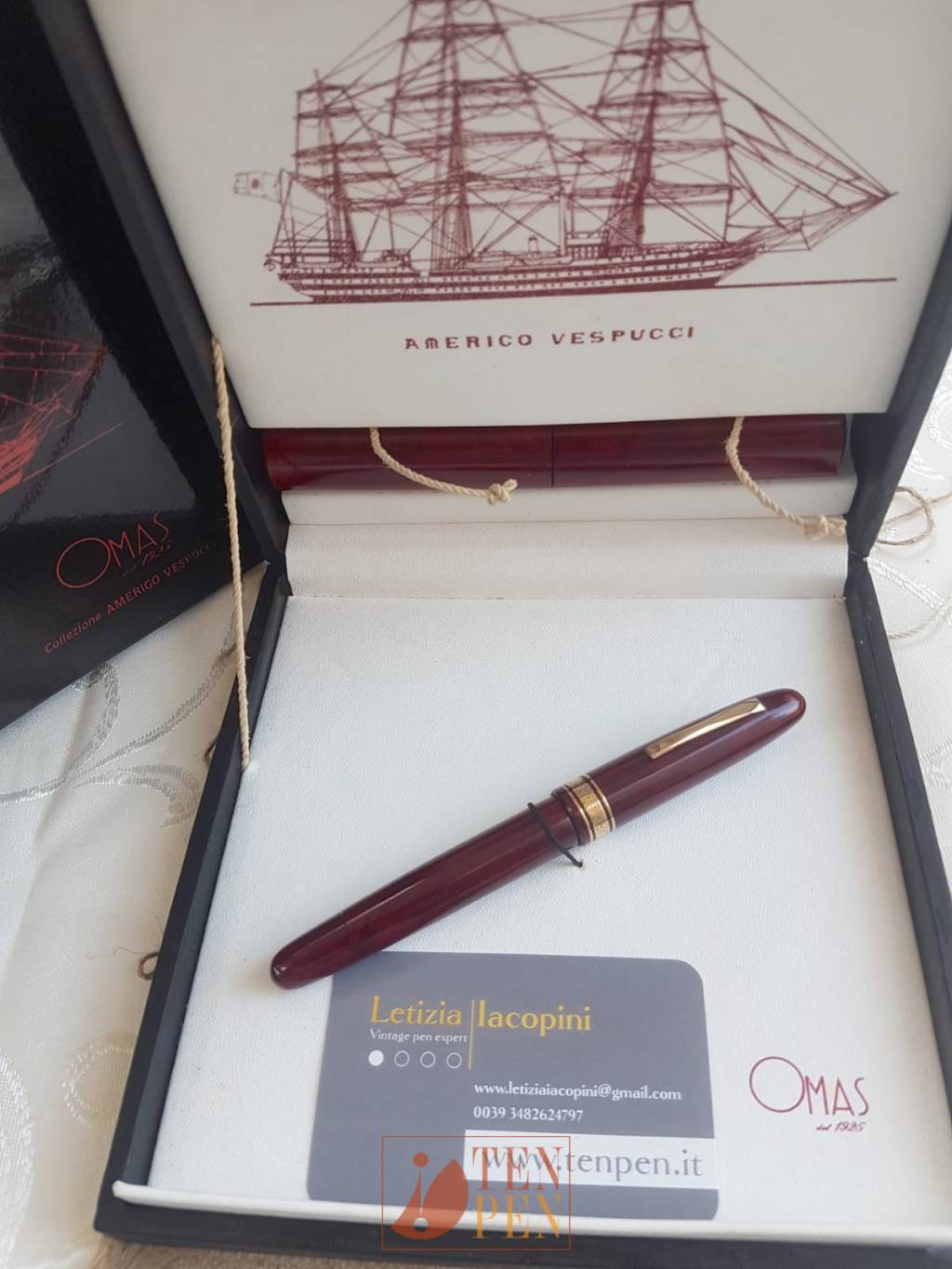 OMAS AMERIGO VESPUCCI L.E. - MIB | Tenpen - By Letizia Iacopini